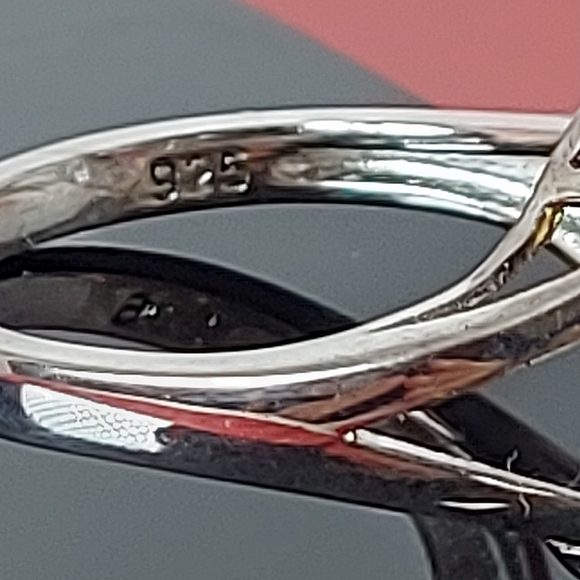 Natural‎ Ruby & Multi-color Sapphire 925 Sterling Silver Ring Sz 8 - Picture 5 of 7